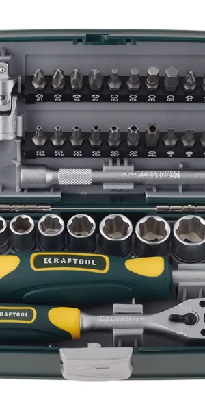 Набор бит и торцевых головок Kraftool (27970-H38) (38 шт.)