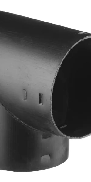 Отвод для дренажных труб d160 на 90 градусов