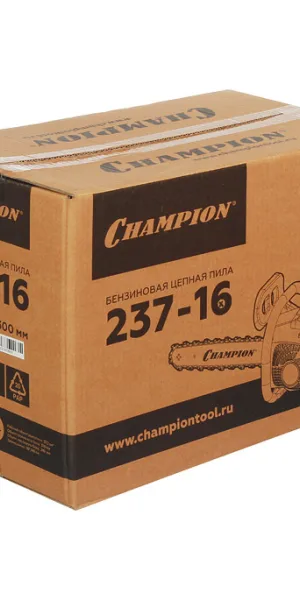 Бензопила Champion 237 2,04 л.с. 16" шаг 3/8" паз 1,3 мм 56 звеньев