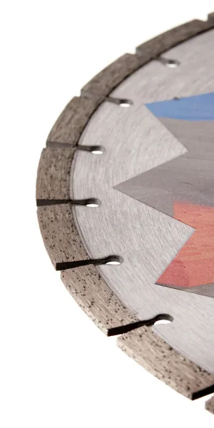 Диск алмазный по бетону Kronger Beton Blade 400x25,4x3,5 мм сегментный мокрый/сухой рез (B200400)