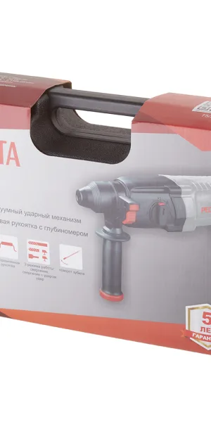 Перфоратор электрический Ресанта П-32-1000К 1000 Вт 5,2 Дж SDS-plus (75/3/3)