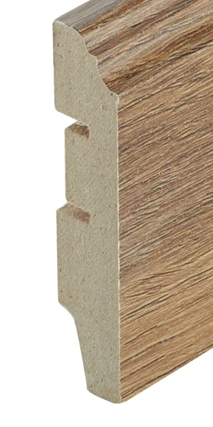 Плинтус МДФ Cosca Décor WP07 дуб муссон 80х16х2400 мм