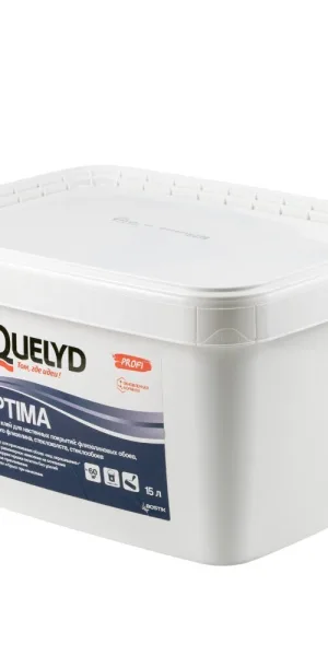 Клей для стеклообоев Quelyd Optima готовый 15 л
