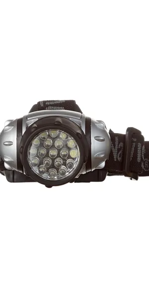 Фонарь налобный Navigator светодиодный 19 LED на батарейках AAA пластик (949171)