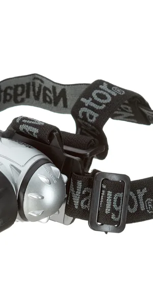 Фонарь налобный Navigator светодиодный 19 LED на батарейках AAA пластик (949171)
