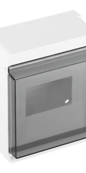 Щит распределительный навесной Systeme Electric City9 пластиковый IP40 180х85х140 мм 6 модулей прозрачная дверь