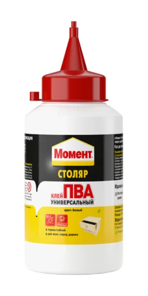 Клей ПВА Момент Столяр Универсальный D1 250 г
