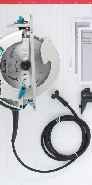 Пила дисковая электрическая Makita 5008MG 1800 Вт 210 мм