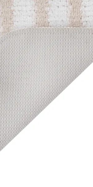Коврик для ванной разноцветный 50х80 см Fora Spiral Natural (FOR-PP-SPL50-80NAT)