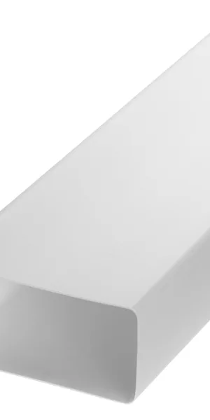 Воздуховод плоский пластиковый 60х120 мм 0,5 м