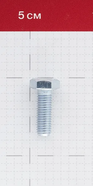 Болт оцинкованный M10x30 мм DIN 933 10,9 (100 шт.)