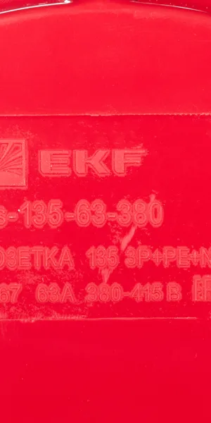 Розетка силовая угловая настенная EKF PROxima 3Р+РЕ+N 63 А 380 В IP67