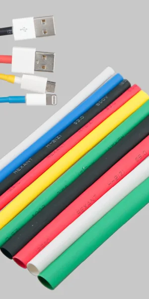 Трубка термоусадочная Rexant Small Tube ТУТ 2/1 мм 100 мм 6 цветов (20 шт.)
