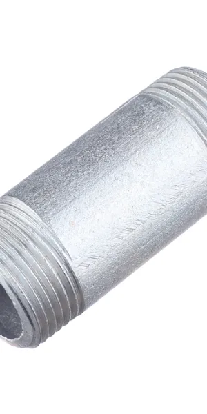 Бочонок 3/4 НР(ш) х 3/4 НР(ш) стальной оцинкованный