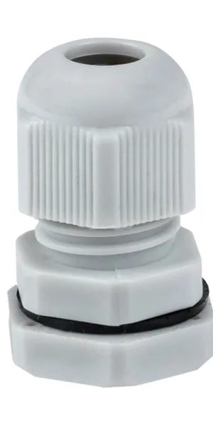 Сальник EKF PROxima PG 9 для кабеля диаметром 4-8 мм IP54 пластиковый серый (20 шт.) (plc-pg-9-r)