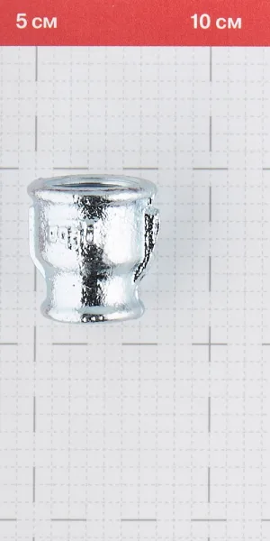 Муфта переходная Gebo Platinum (240-22V) 3/4 ВР(г) х 1/2 ВР(г) чугунная оцинкованная