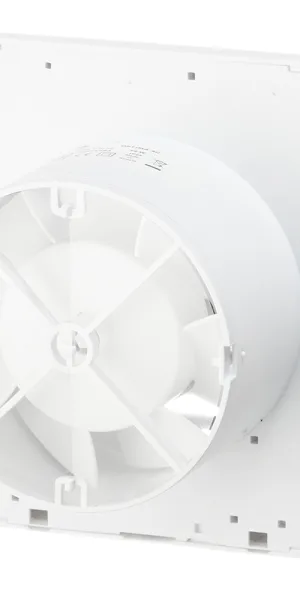 Вентилятор осевой Auramax Optima с обратным клапаном 150х150 мм d100 мм белый