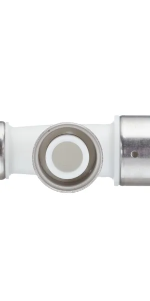 Тройник Henco (11PKW-322626) 32(пресс) х 26(пресс) х 26(пресс) белый PVDF