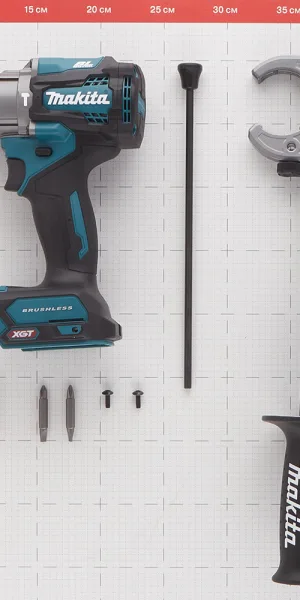 Дрель-шуруповерт ударная аккумуляторная бесщеточная Makita XGT 40 В без АКБ и ЗУ (HP001GZ)