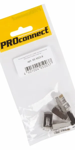 Штекер компьютерный Proconnect RJ45 8P8C CAT5e (5 шт.) (05-1023-9)