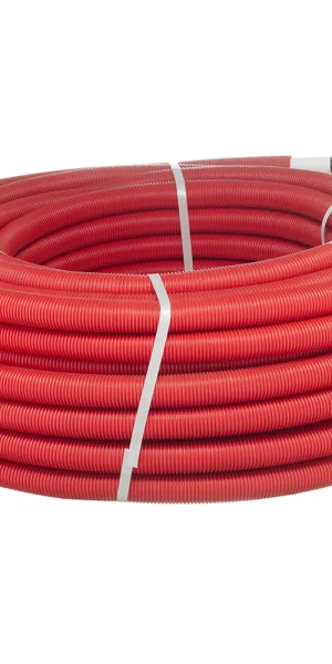 Труба металлопластиковая Henco (50-026MR) 26 мм красная Standard (50 м)