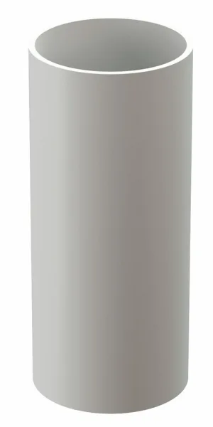Труба водосточная Docke Premium пластиковая d85 мм 3 м пломбир RAL 9003