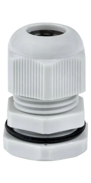 Сальник EKF PROxima PG 11 для кабеля диаметром 5-10 мм IP54 пластиковый серый (20 шт.) (plc-pg-11-r)