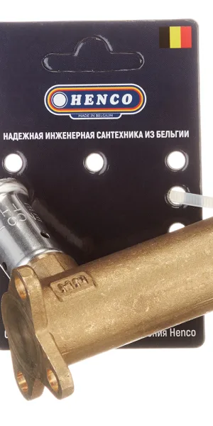 Водорозетка удлиненная Henco (4P-1604) 16(пресс) x 1/2 ВР(г)