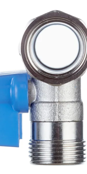 Коллектор Henco 3/4 ВР(г) х 4 выхода 3/4 НР(ш) ЕК х 3/4 НР(ш) с шаровыми кранами (VB050504-BLAUW)