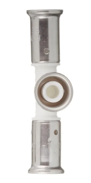 Тройник Henco (9PKW-161616) 16(пресс) х 16(пресс) х 16(пресс) PVDF белый