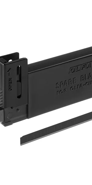 Лезвие для ножа Olfa Black Max 9 мм прямое (10 шт.)