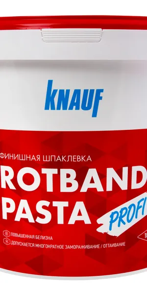 Шпатлевка финишная Knauf Ротбанд паста Профи 18 кг