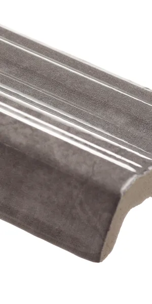 Плитка бордюр багет Kerama Marazzi Гран Пале серая 250х55х8 мм