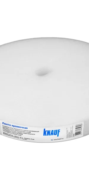 Лента демпферная кромочная для полов Knauf 8х50 мм 20 м