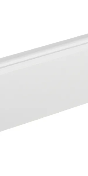 Плинтус МДФ Cosca Décor AP07 белый 80х16х2400 мм под покраску фигурный