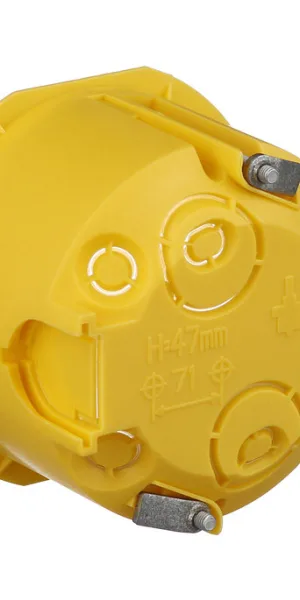 Коробка установочная Systeme Electric для гипсокартона d68х47 мм IP30 (LEX1450414R)