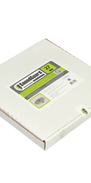 Лента вибродемпфирующая SoundGuard самоклеящаяся 27х4 мм 12 м