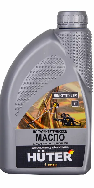 Масло для 2-тактных двигателей Huter полусинтетическое 1 л (73/8/3/2)