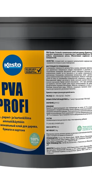 Клей ПВА Kesto Profi D2 3 кг