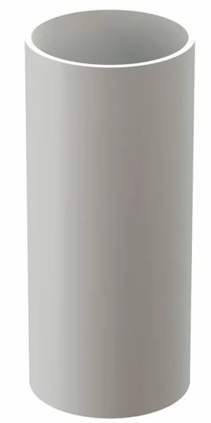 Труба водосточная пластиковая d80 мм 3 м Docke Standard пломбир RAL 9003