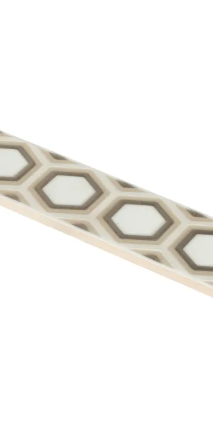 Плитка бордюр Kerama Marazzi Гран Пале белая 250х54х8 мм