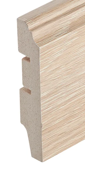 Плинтус МДФ Cosca Décor WP07 ясень тирамису 80х16х2400 мм