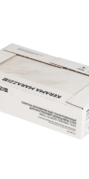 Плитка облицовочная Kerama Marazzi Гран Пале белая 400х250х8 мм (11 шт.=1,1 кв.м)