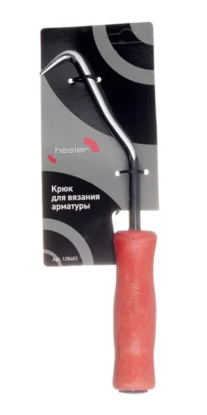 Крюк для вязки арматуры Hesler деревянная ручка (HH01-001/128483)