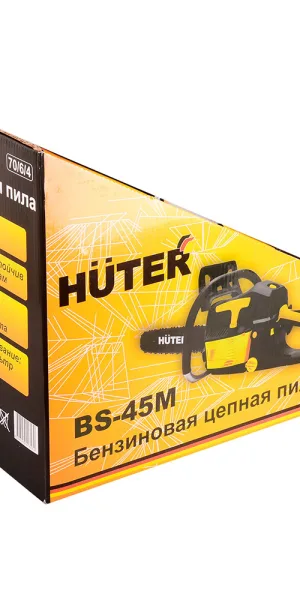 Бензопила Huter BS-45М 3,1 л.с. 16" шаг 3/8" паз 1,3 мм 57 звеньев (70/6/4)