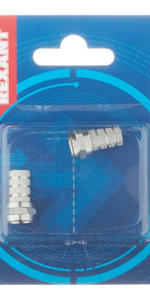 Разъем телевизионный Rexant F-Разъем RG-59 (2 шт.) (05-4002-02)