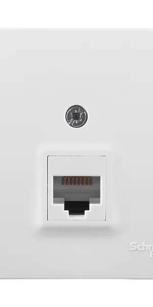 Розетка компьютерная Systeme Electric Blanca накладная белая RJ45 (BLNIA045001)