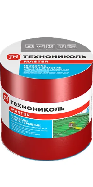 Лента гидроизоляционная Nicoband красная 10 м х 15 см