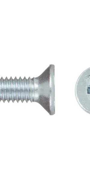 Винт оцинкованный M3x10 мм DIN 965 потайная головка (30 шт.)