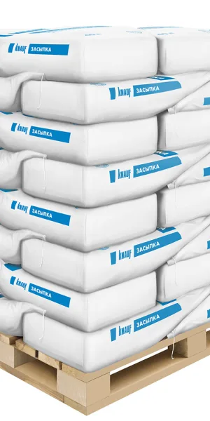 Керамзитовая засыпка фракция 0-5 мм 0,04 куб.м Knauf